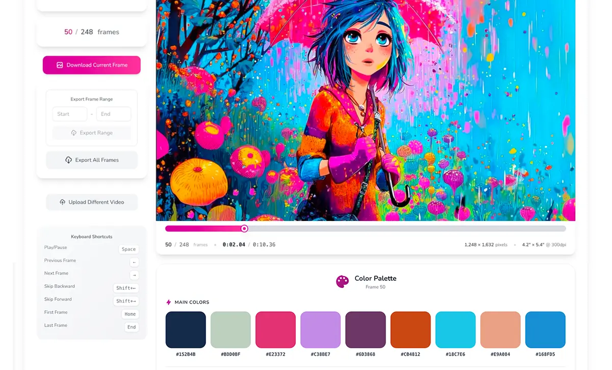 FrameSnap Tool Interface