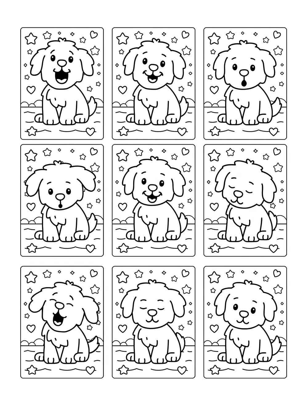 Coloring Book Sequences